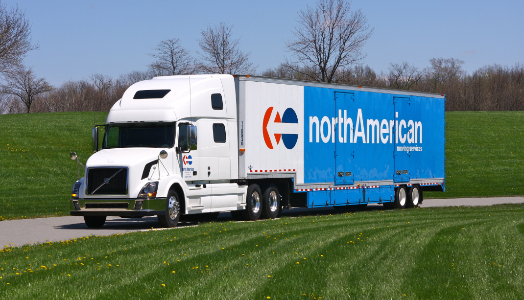 North American Moving Services Truck
